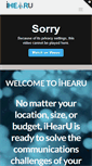 Mobile Screenshot of ihearu.net